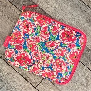 Lilly Pulitzer Lucky Charm Neoprene Tablet iPad Sleeve Pouch Case